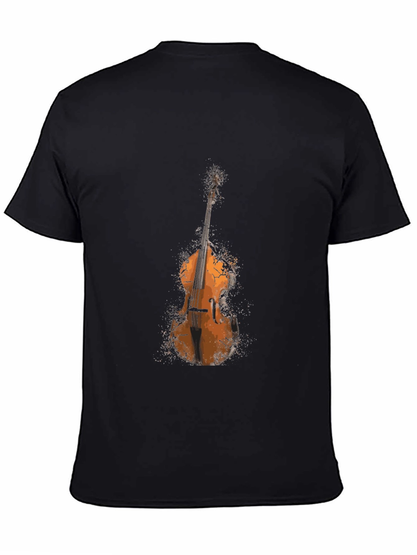 Cool Upright Bass Graphic Tee - Musicians T-Shirt