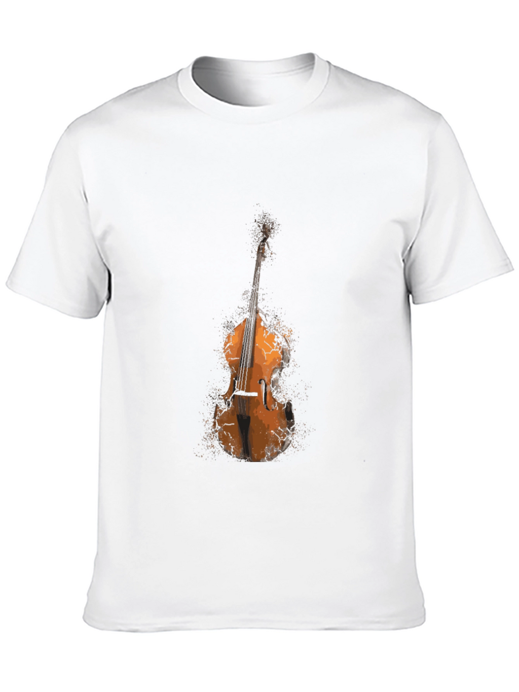 Cool Upright Bass Graphic Tee - Musicians T-Shirt
