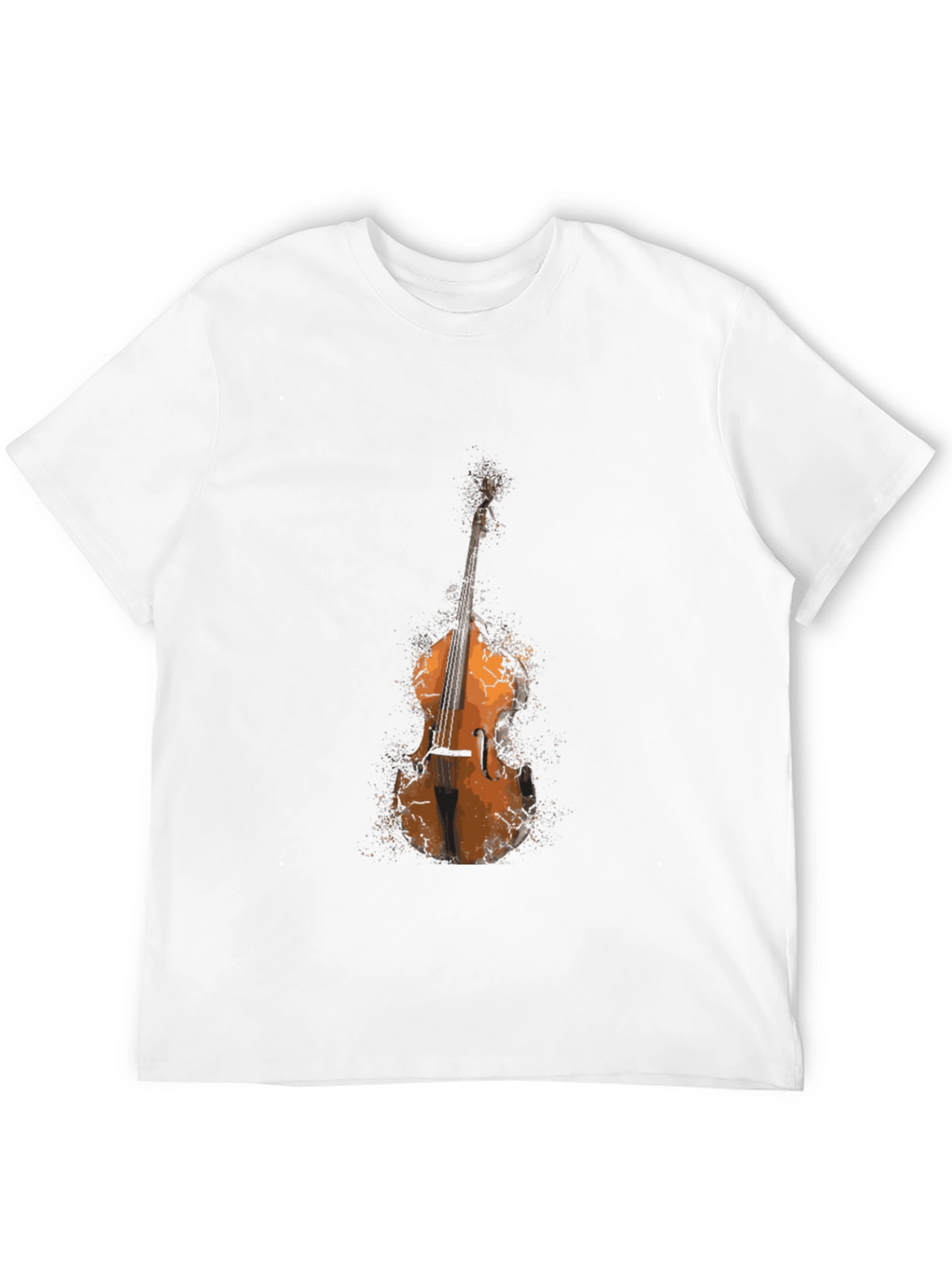 Cool Upright Bass Graphic Tee - Musicians T-Shirt
