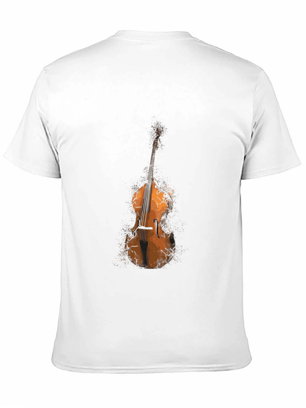 Cool Upright Bass Graphic Tee - Musicians T-Shirt