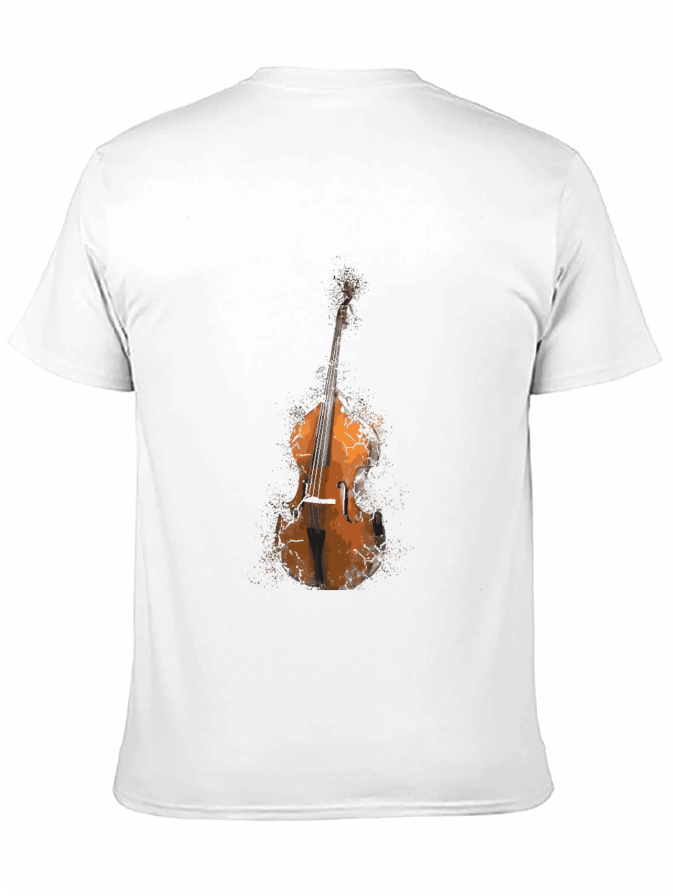 Cool Upright Bass Graphic Tee - Musicians T-Shirt