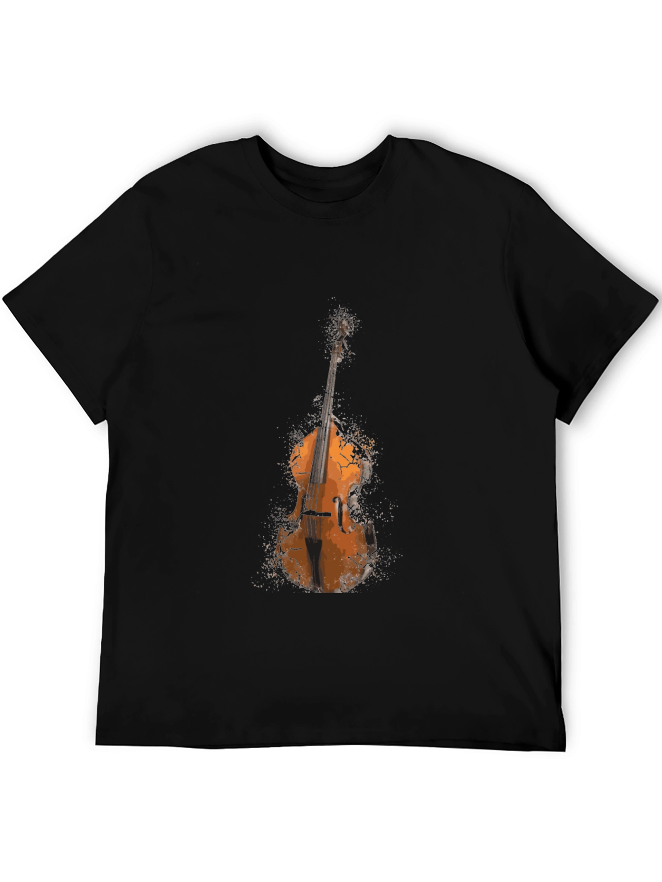 Cool Upright Bass Graphic Tee - Musicians T-Shirt