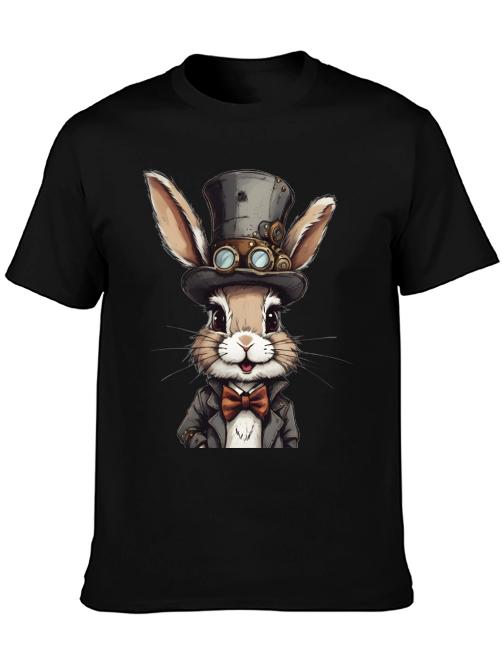 Steampunk Rabbit Graphic Tee