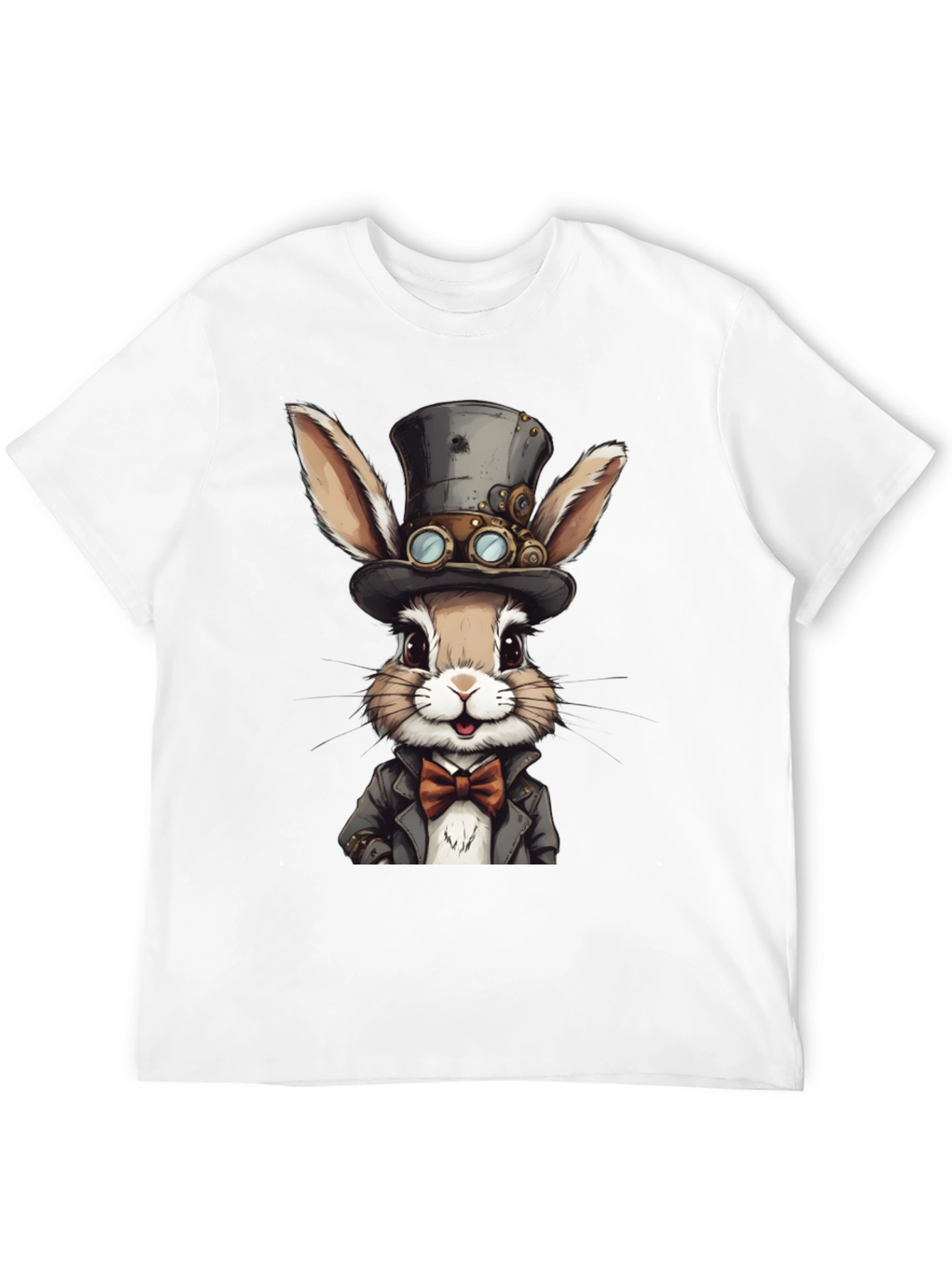 Steampunk Rabbit Graphic Tee