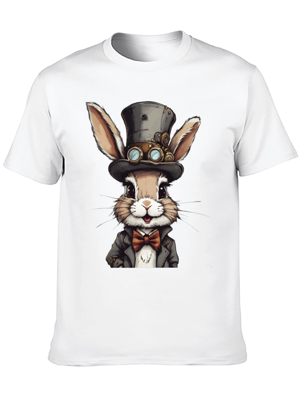 Steampunk Rabbit Graphic Tee