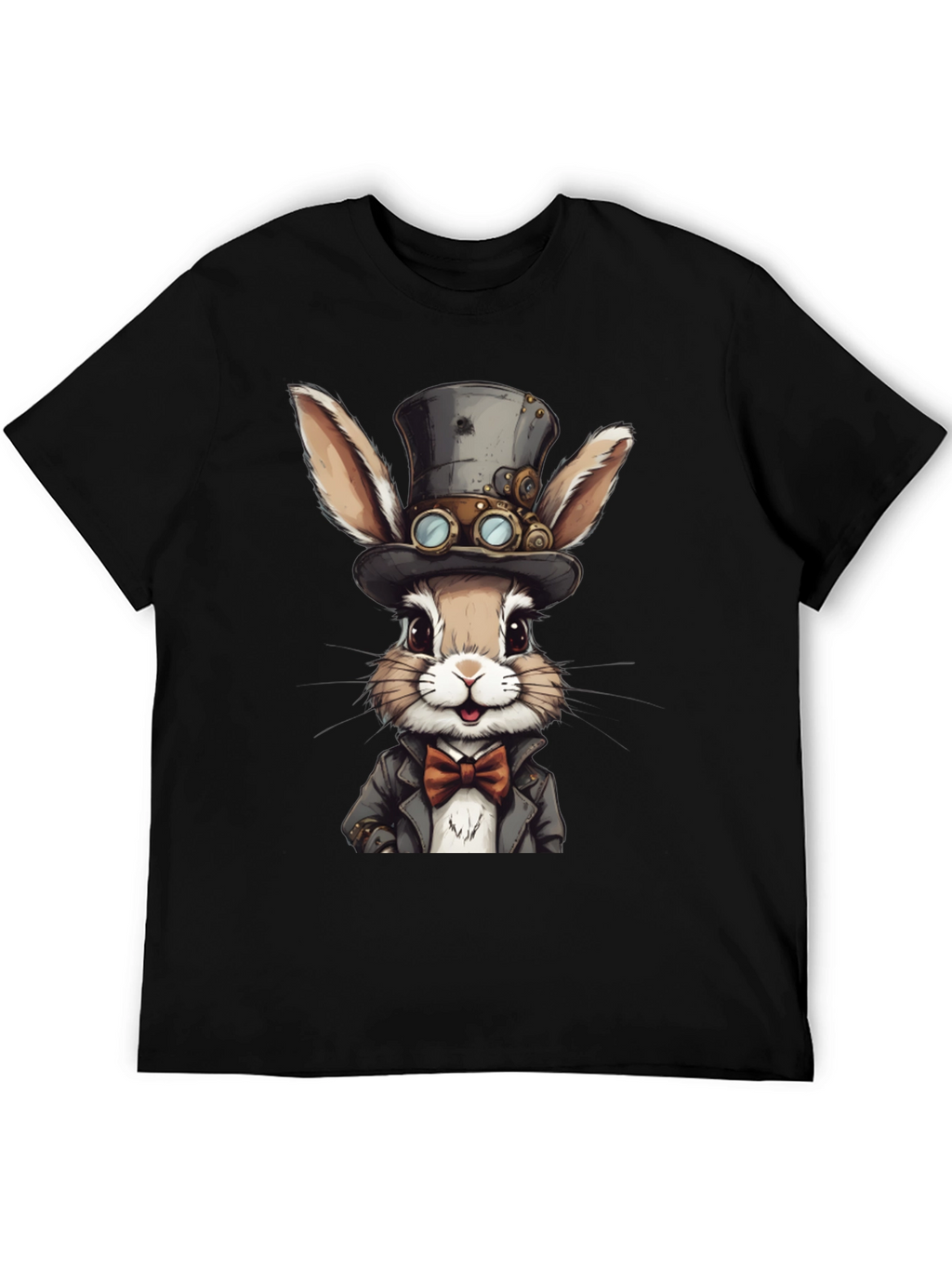 Steampunk Rabbit Graphic Tee