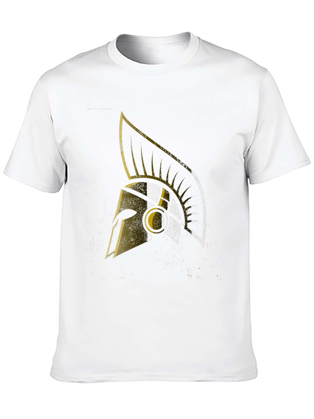 Spartan Helmet Graphic T-Shirt - Black Cotton Tee