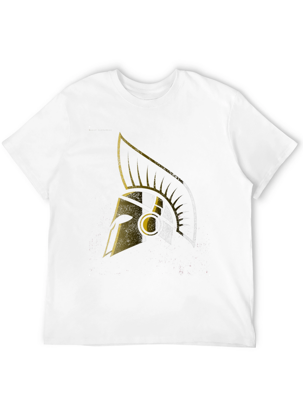 Spartan Helmet Graphic T-Shirt - Black Cotton Tee