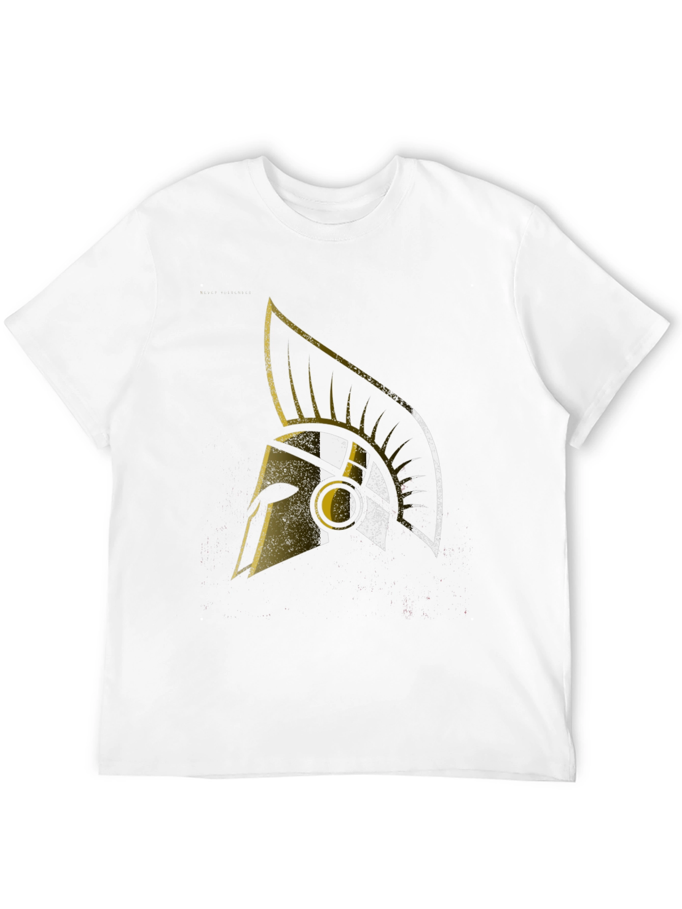 Spartan Helmet Graphic T-Shirt - Black Cotton Tee