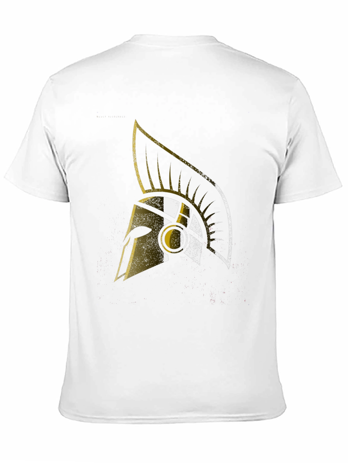 Spartan Helmet Graphic T-Shirt - Black Cotton Tee