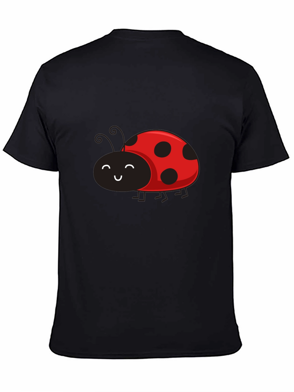 Ladybug Graphic Tee - Soft Cotton Blend