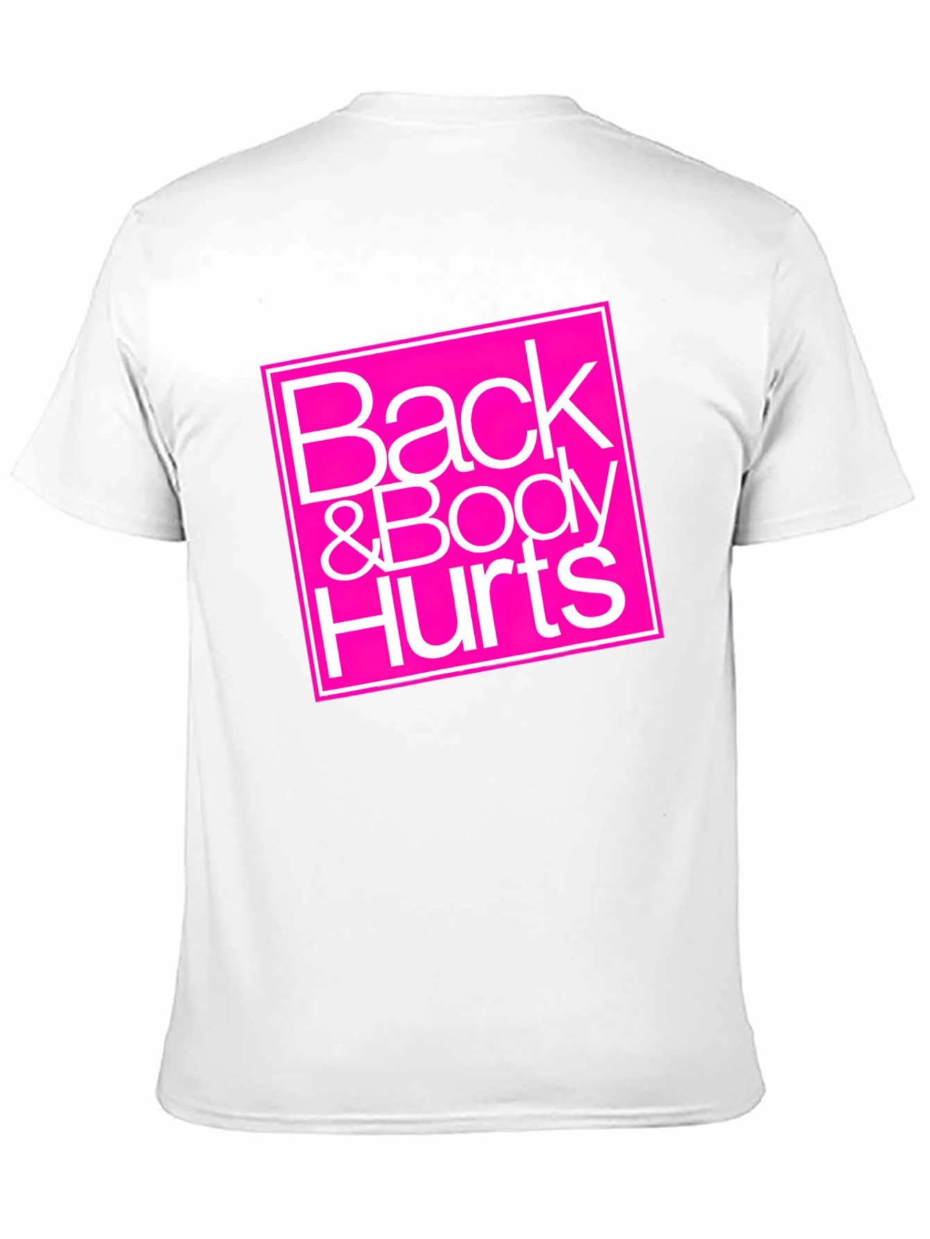Back & Body Hurts Graphic Tee - Black