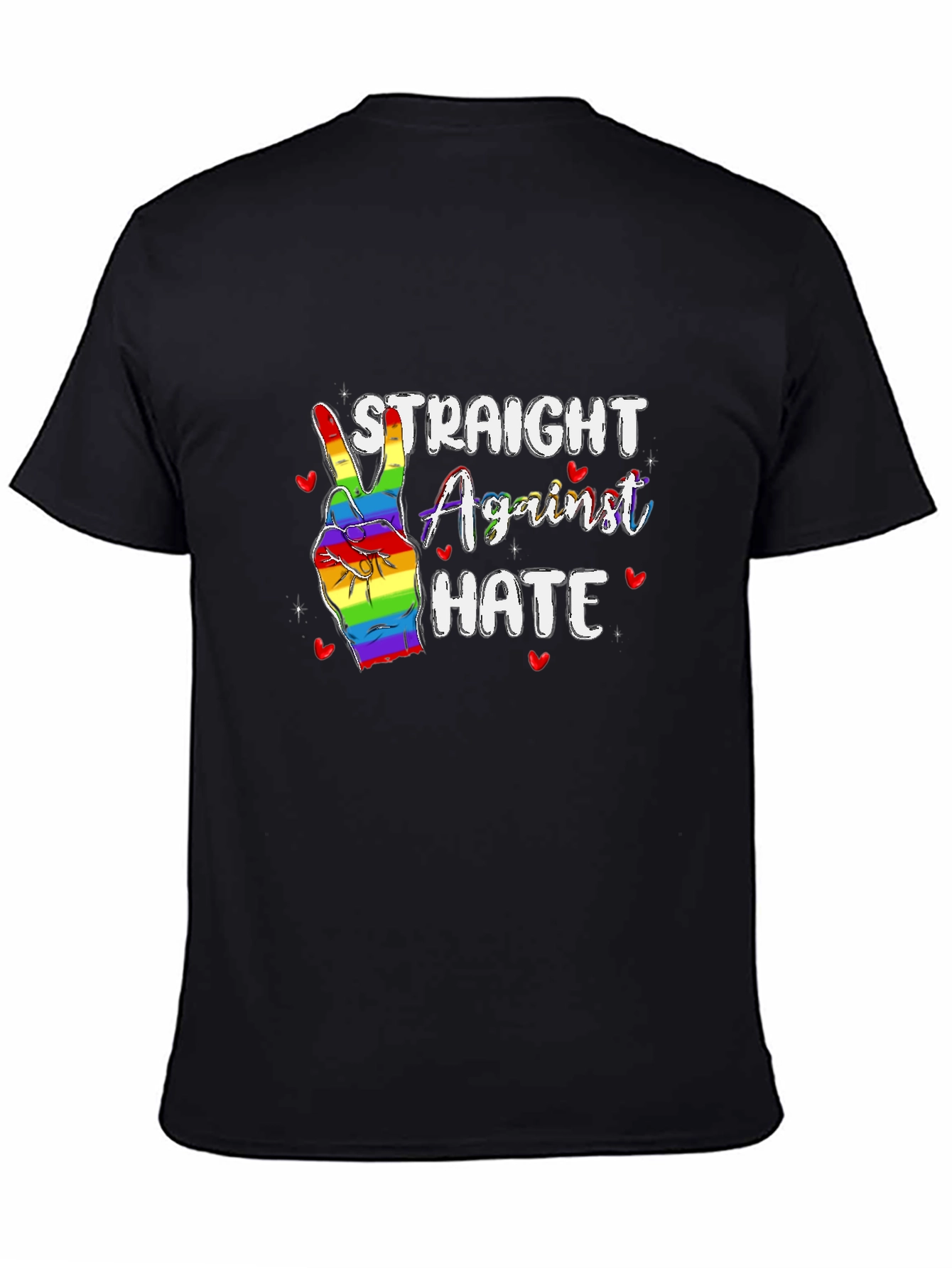 Straight Against Hate Pride T-Shirt
