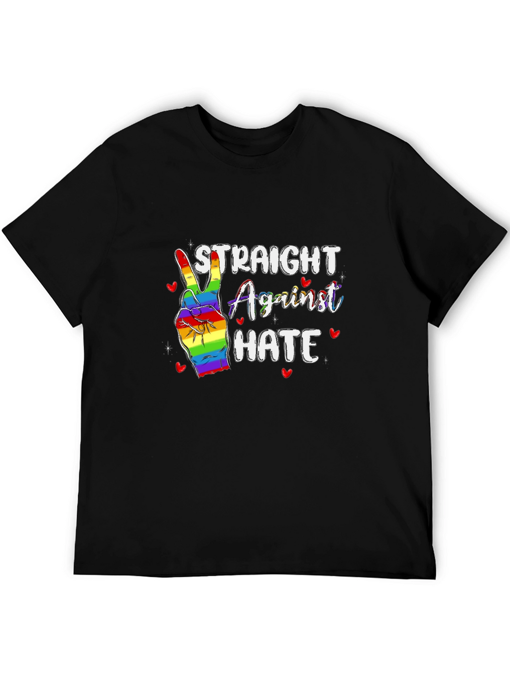 Straight Against Hate Pride T-Shirt