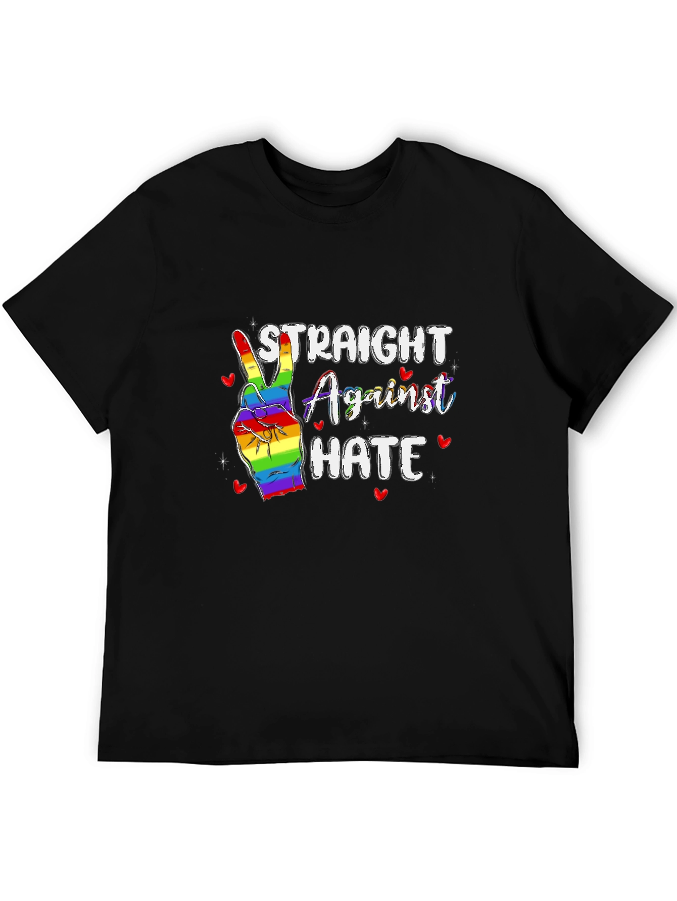 Straight Against Hate Pride T-Shirt