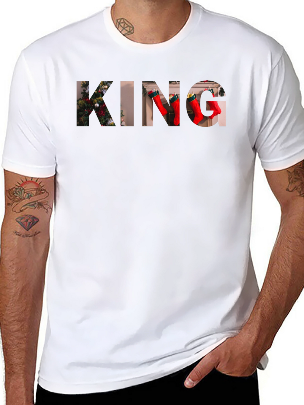 Christmas King Graphic T-Shirt