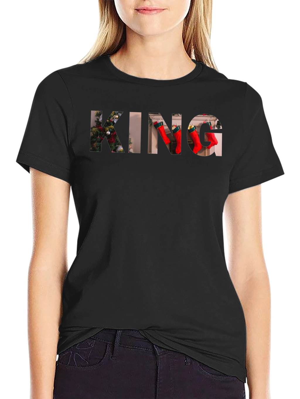 Christmas King Graphic T-Shirt