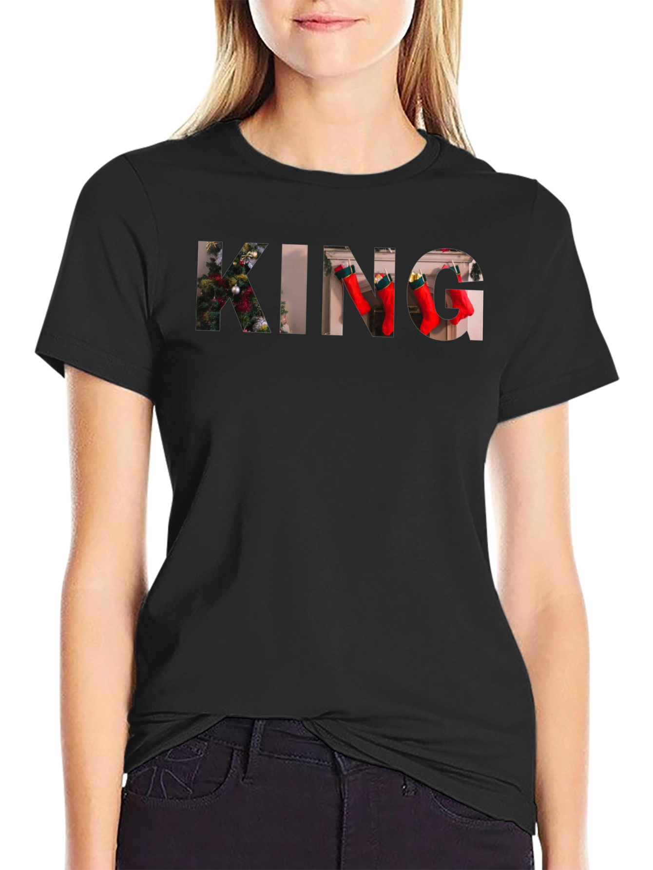 Christmas King Graphic T-Shirt