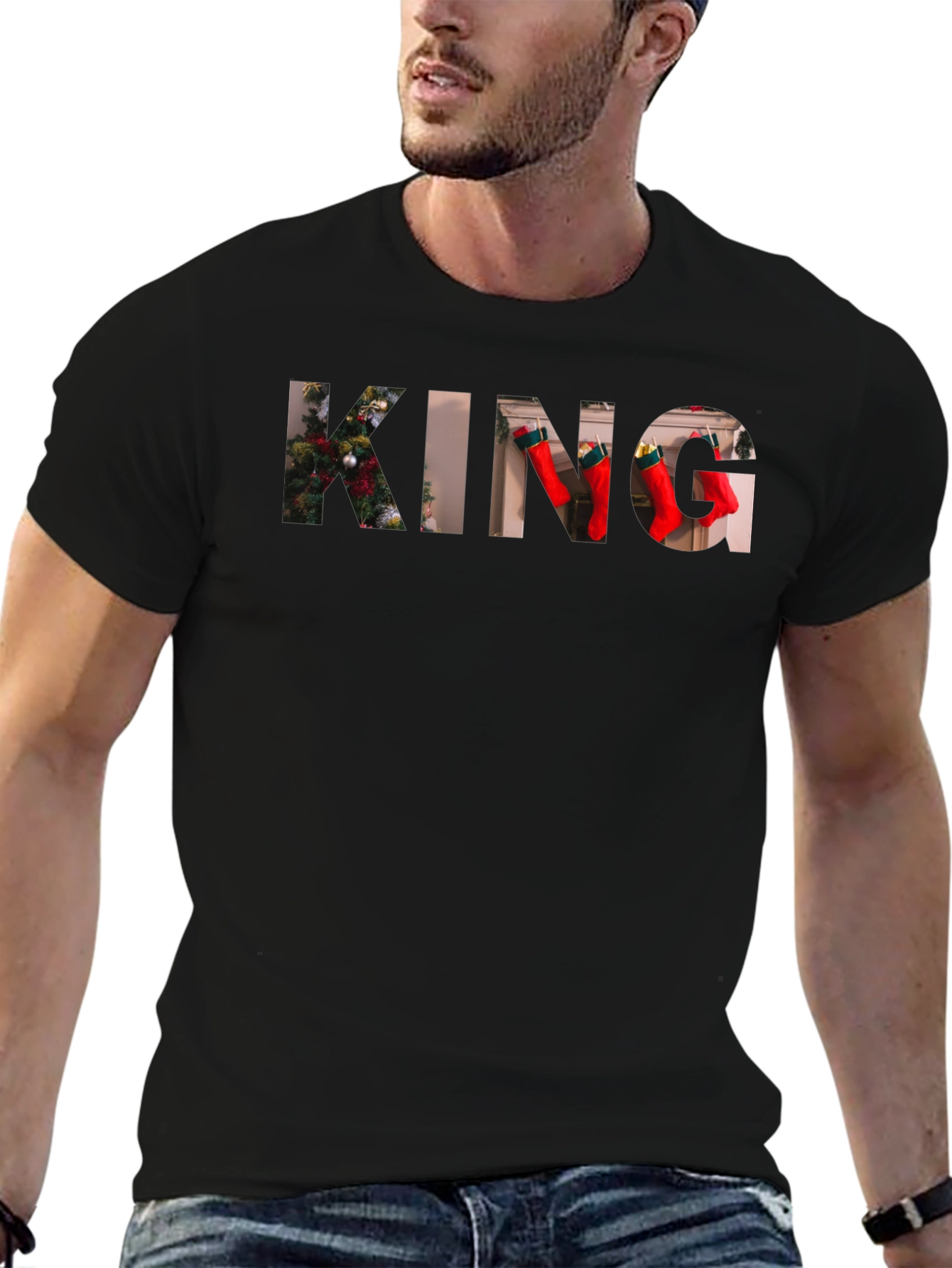 Christmas King Graphic T-Shirt