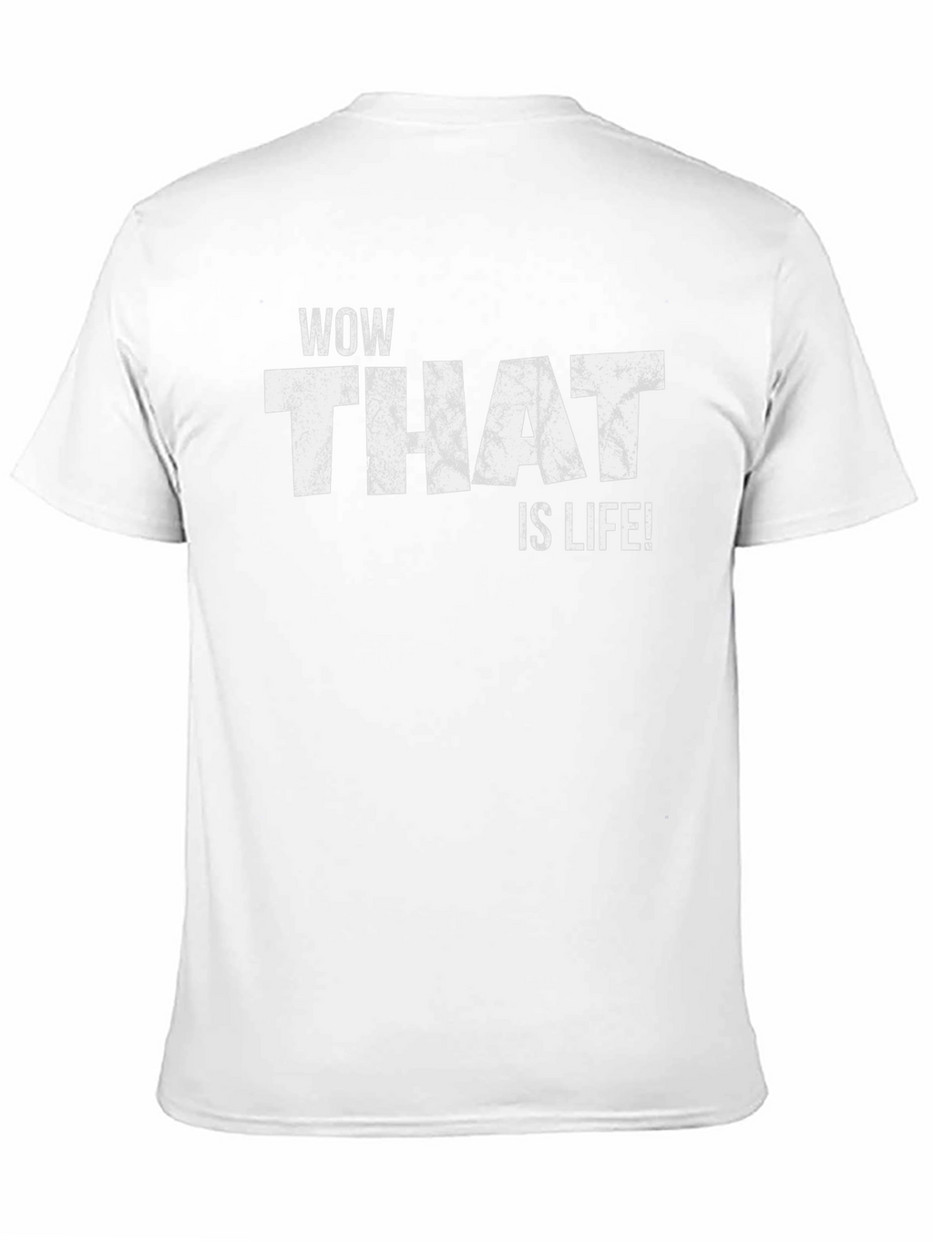 WOW THAT IS LIFE! Graphic Tee - Black