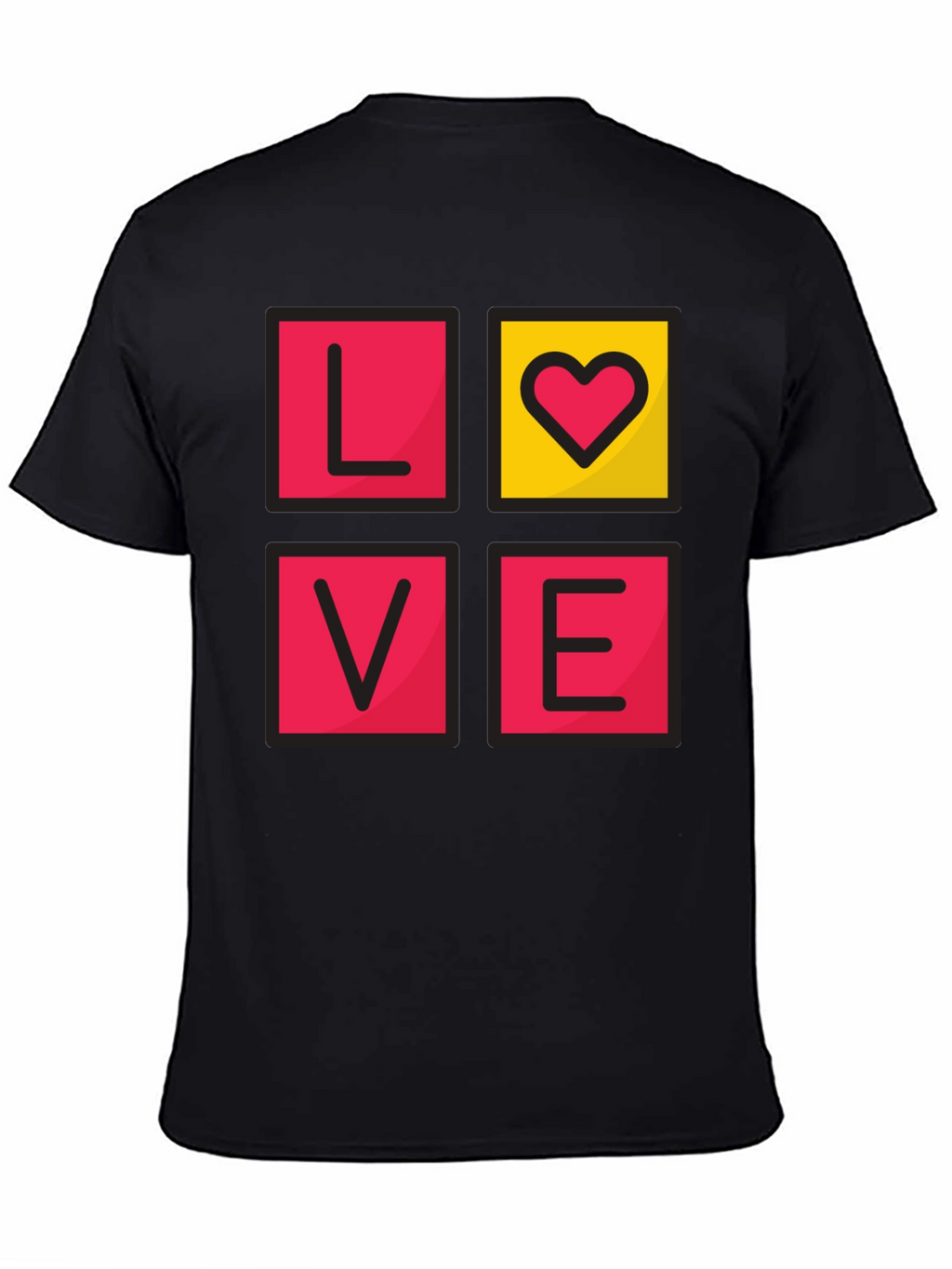 Love Graphic T-Shirt - Stylish Heart Tee