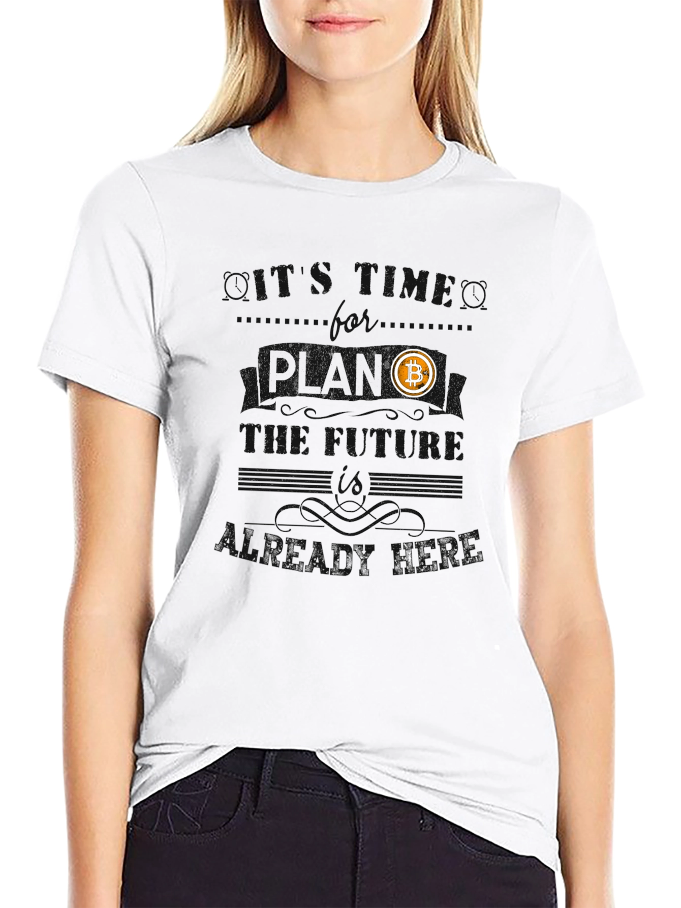 Bitcoin Cryptocurrency Graphic Tee