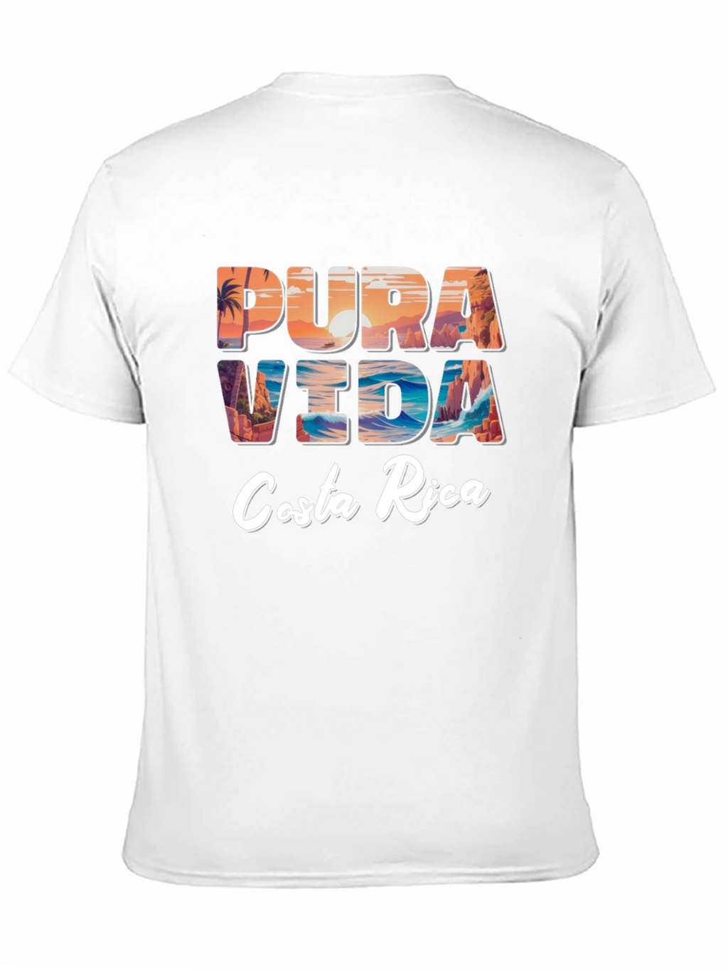 Pura Vida Costa Rica Graphic Tee - Relaxed Fit