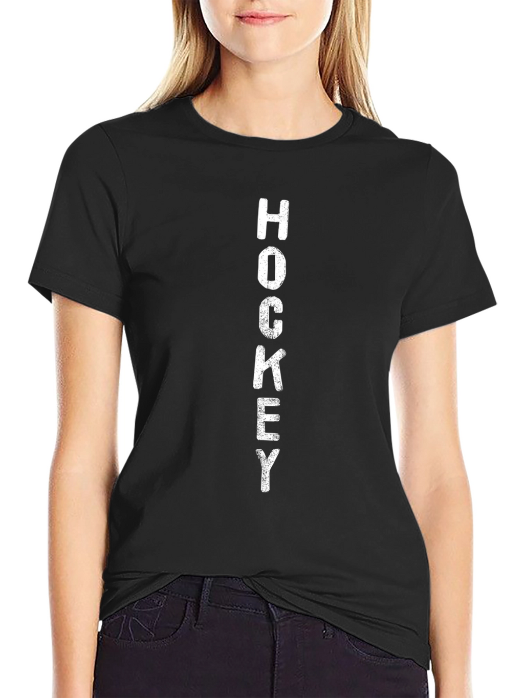 Hockey Graphic T-Shirt - Sporty Casual Tee