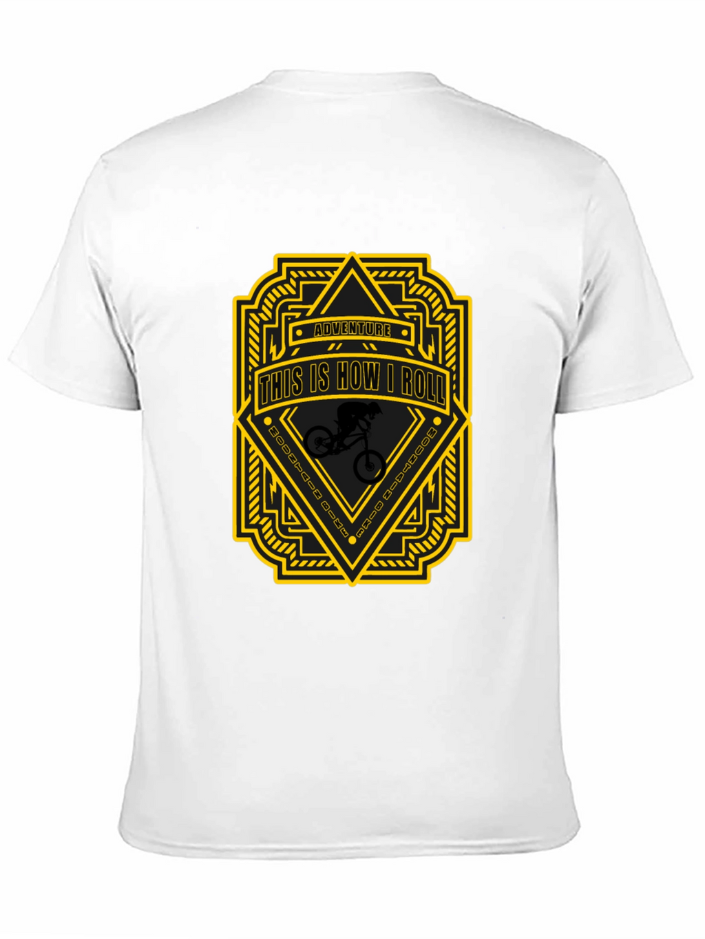 Adventure This is How I Roll Black T-Shirt