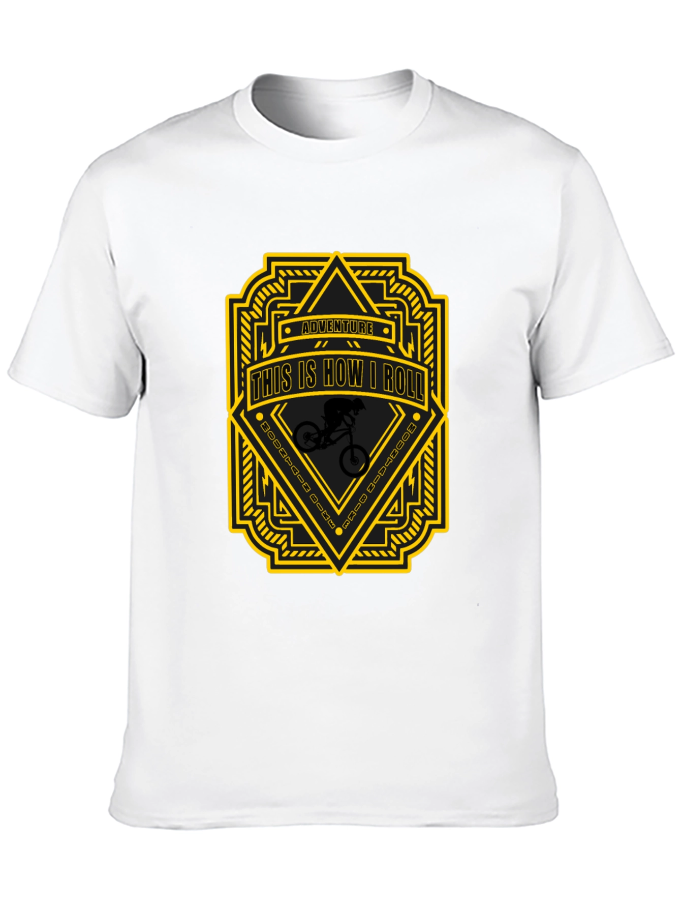 Adventure This is How I Roll Black T-Shirt