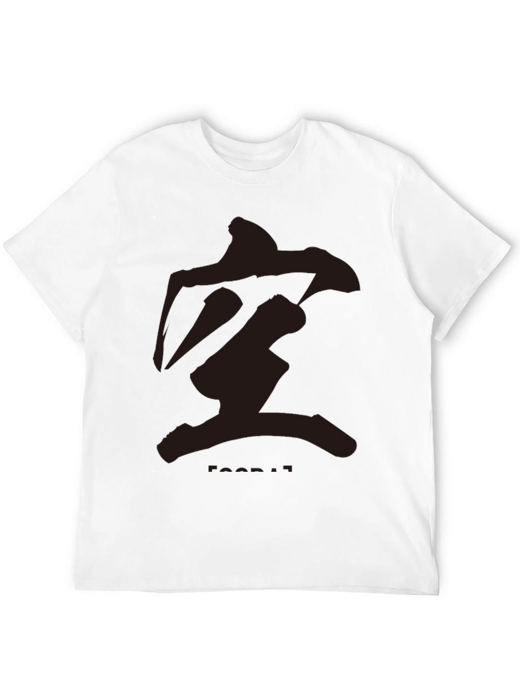 Mens Black T-Shirt with Abstract Graphic
