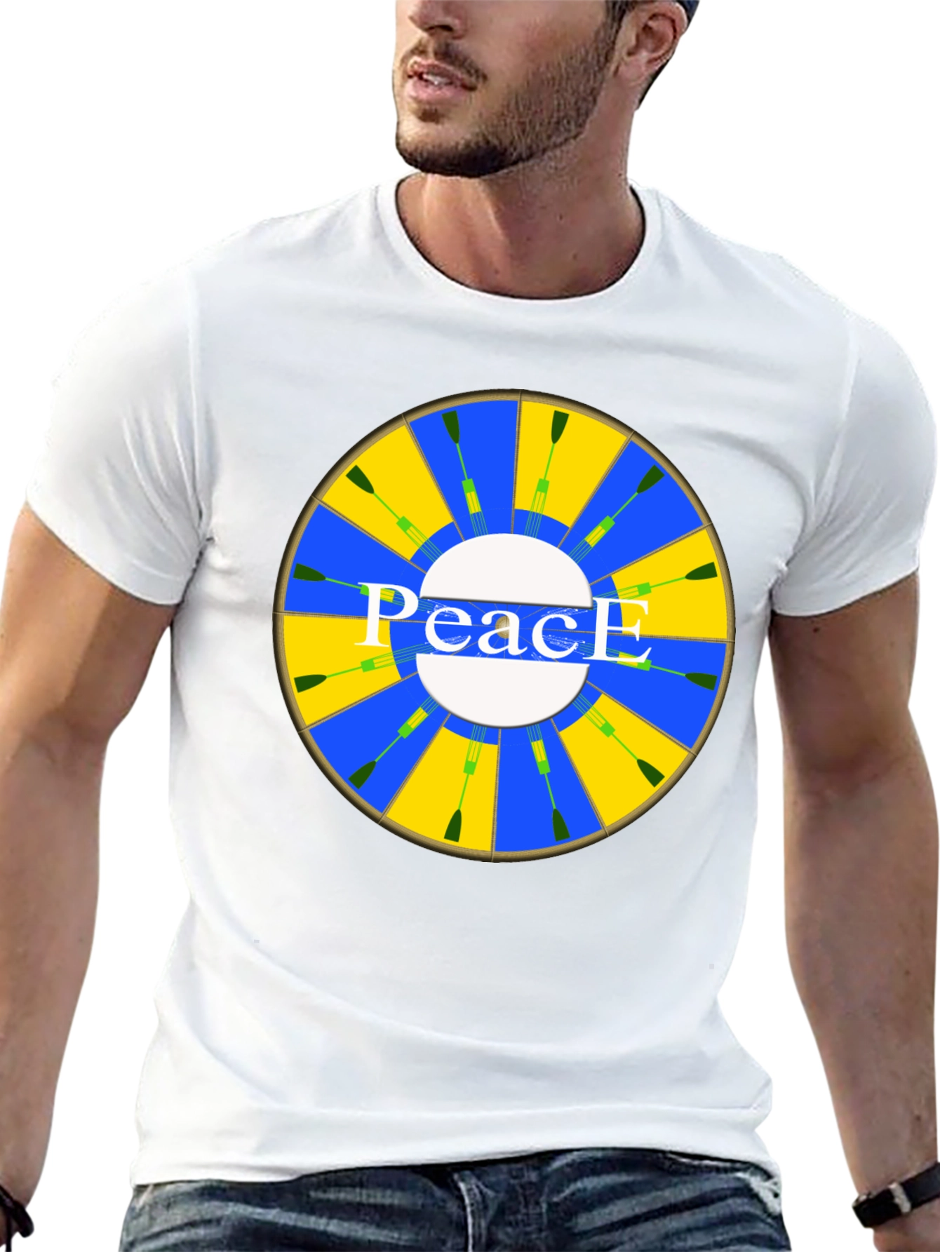 Peace Symbol Graphic T-Shirt