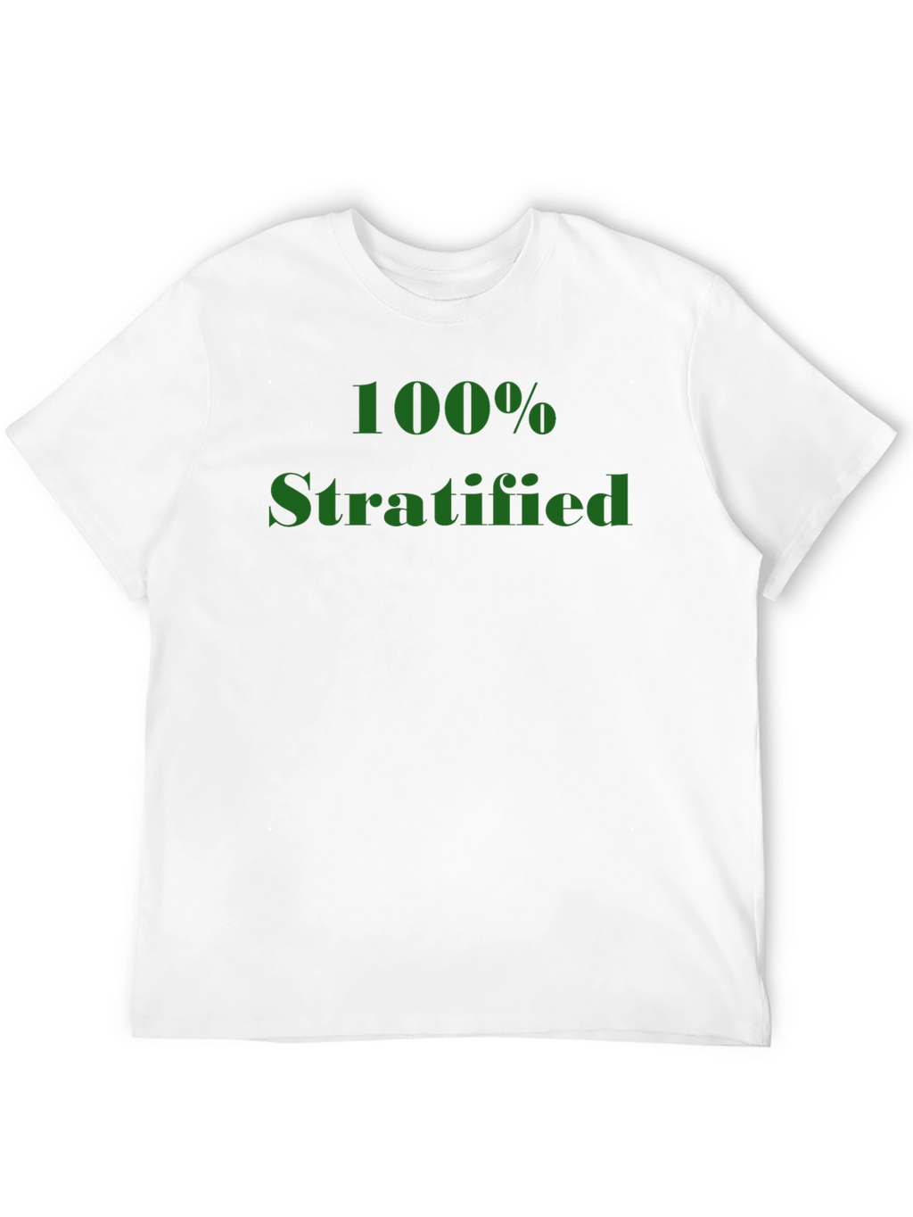 100% Stratified Graphic Tee - Black