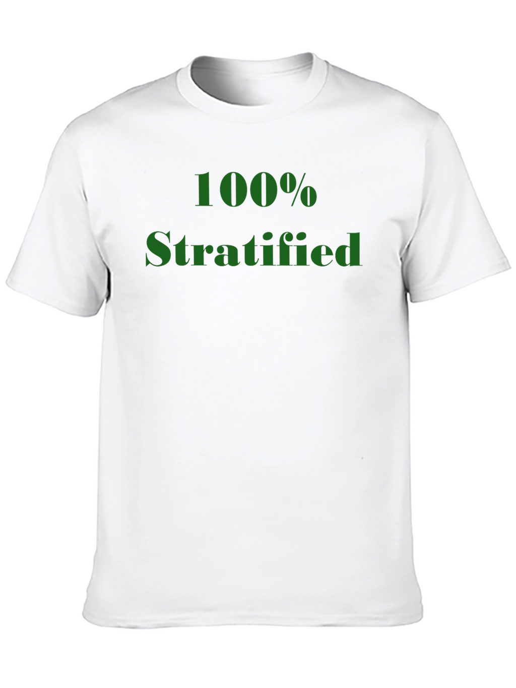 100% Stratified Graphic Tee - Black