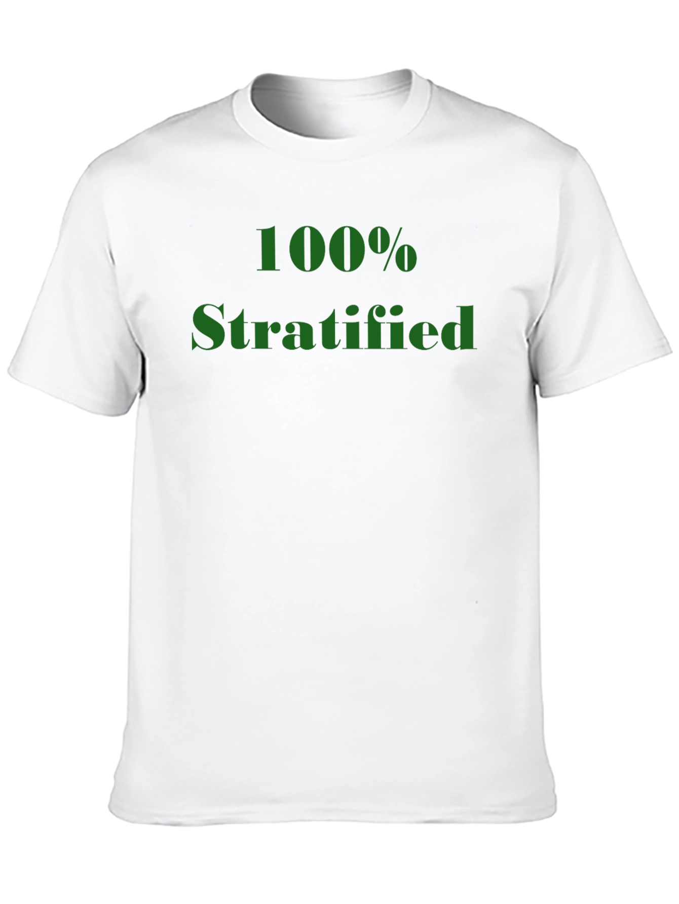 100% Stratified Graphic Tee - Black