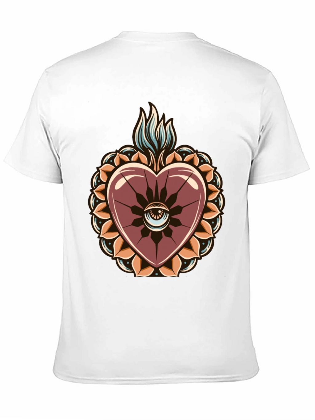 Sacred Heart Graphic Tee - Stylish & Unique