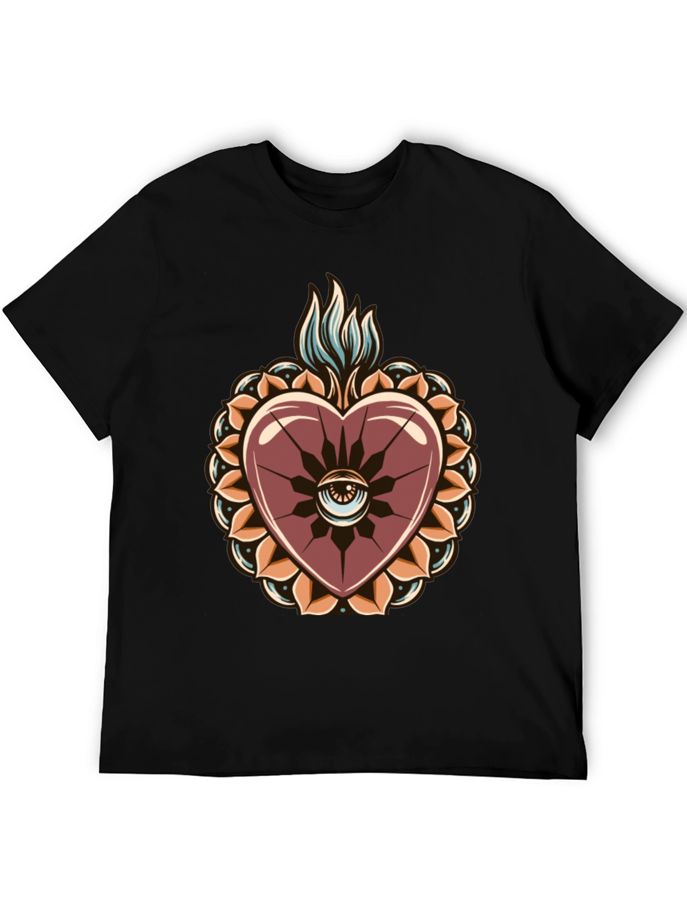 Sacred Heart Graphic Tee - Stylish & Unique
