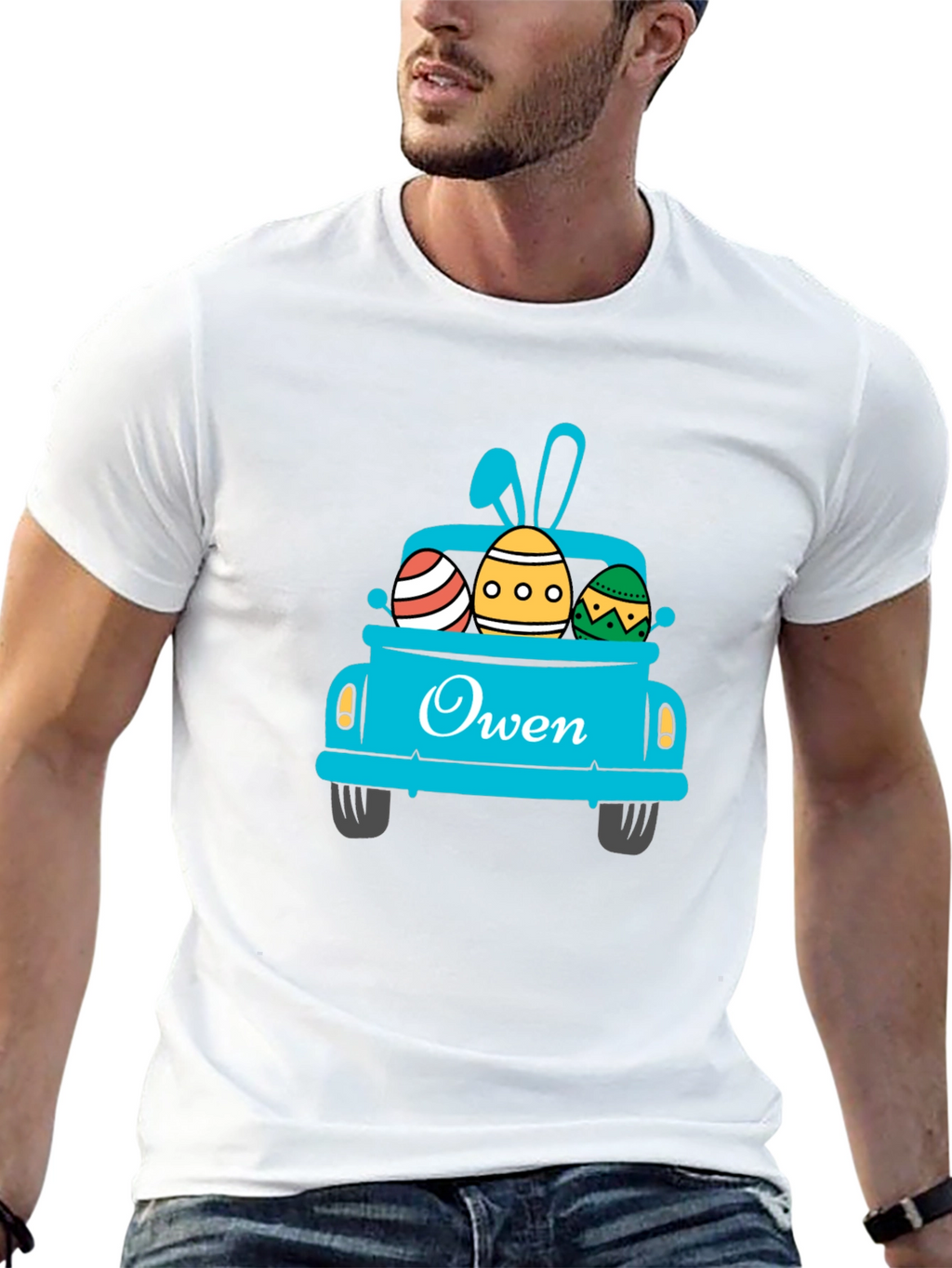 Owen Easter Truck T-Shirt