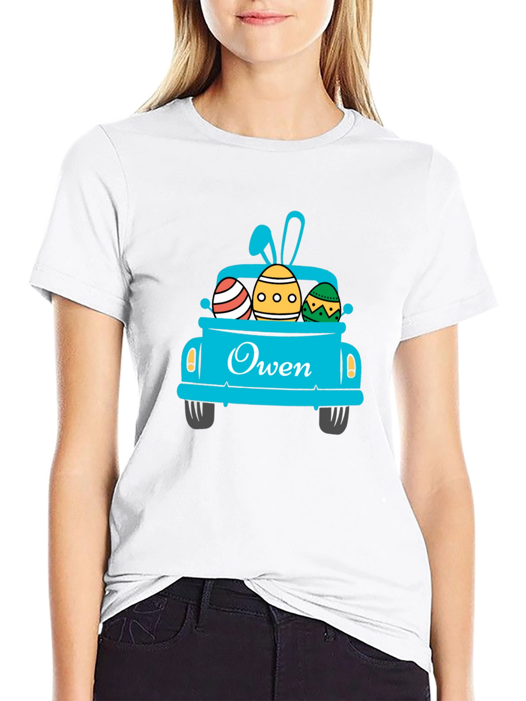 Owen Easter Truck T-Shirt