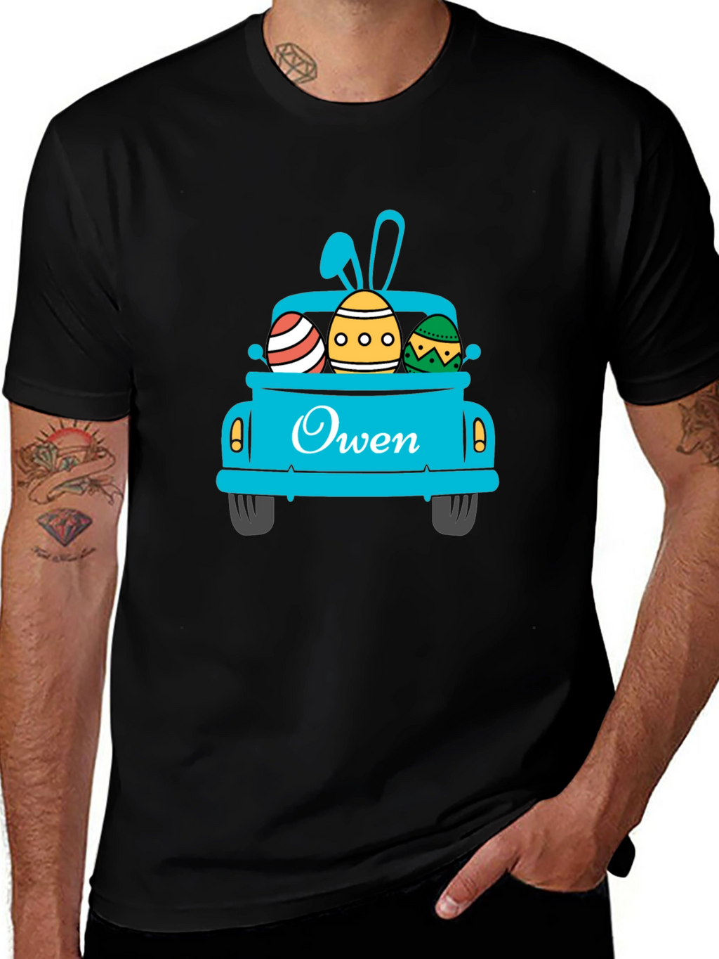 Owen Easter Truck T-Shirt