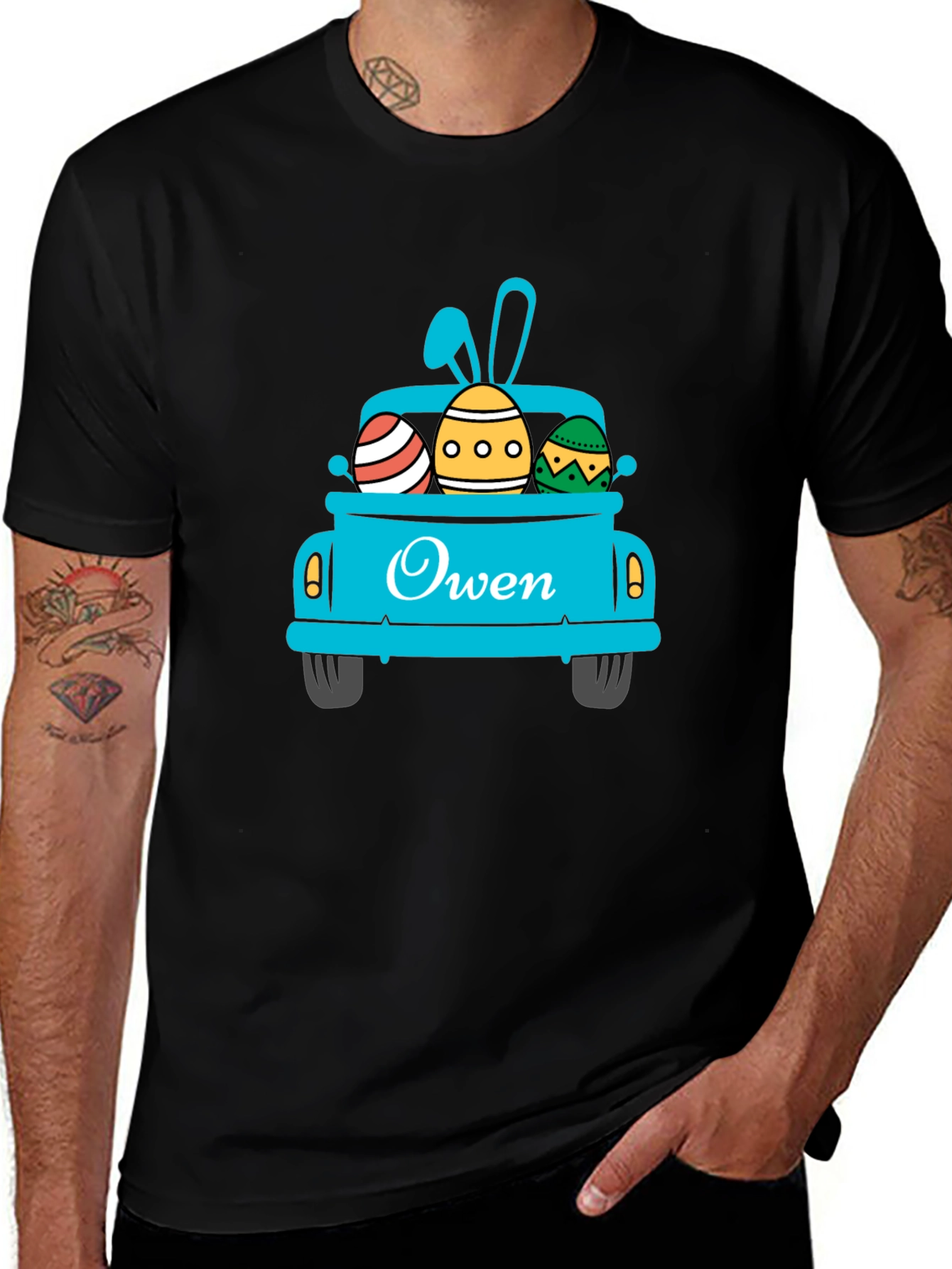 Owen Easter Truck T-Shirt