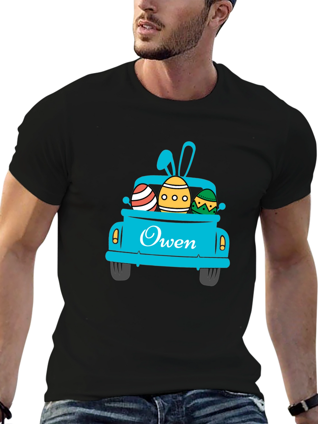 Owen Easter Truck T-Shirt