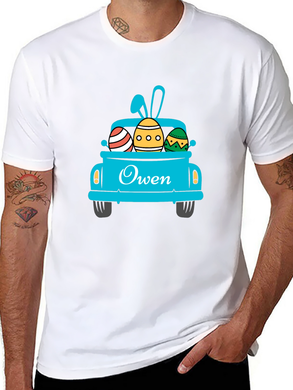 Owen Easter Truck T-Shirt