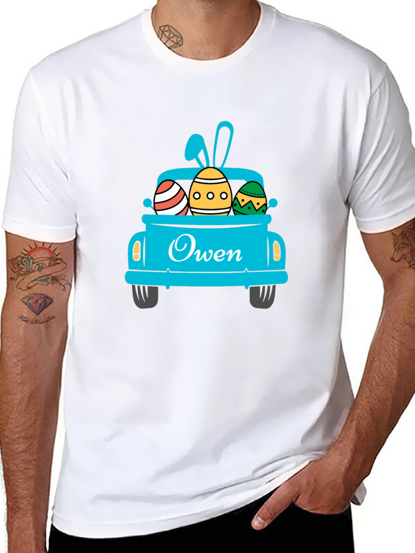 Owen Easter Truck T-Shirt