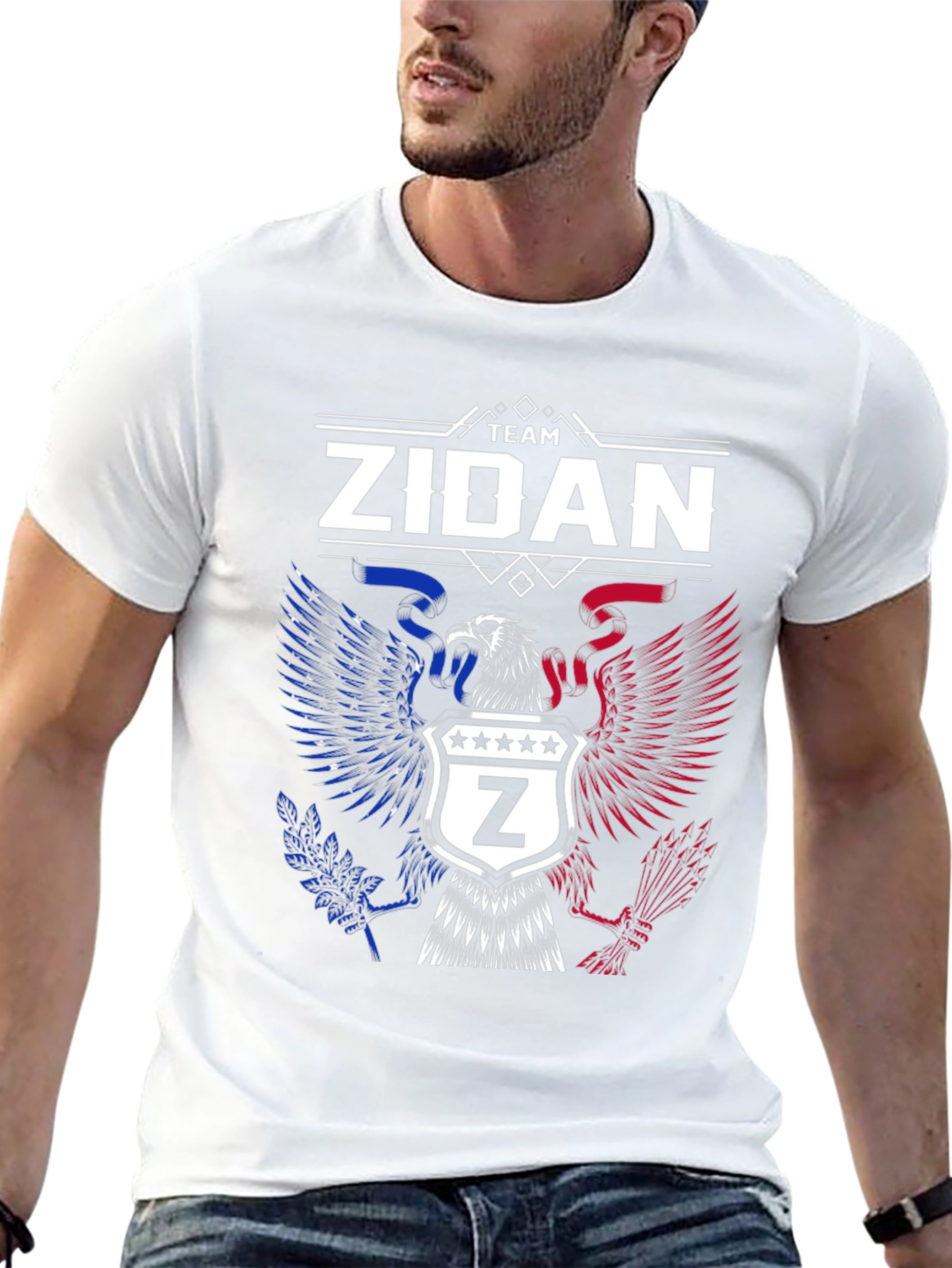 Team Zidan Eagle Crest Graphic T-Shirt