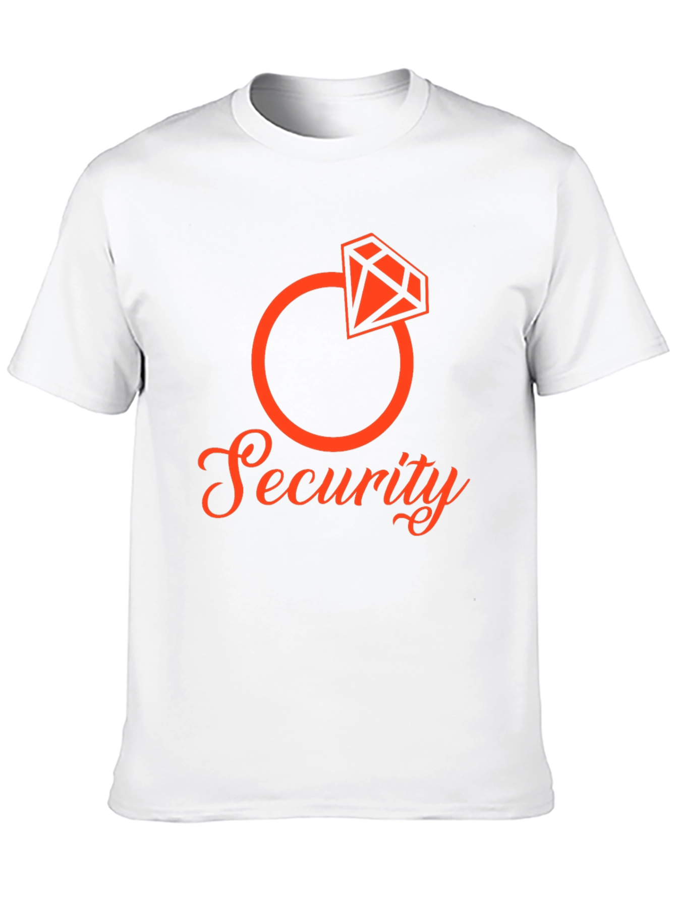 Security Ring Graphic Tee - Comfortable Fit