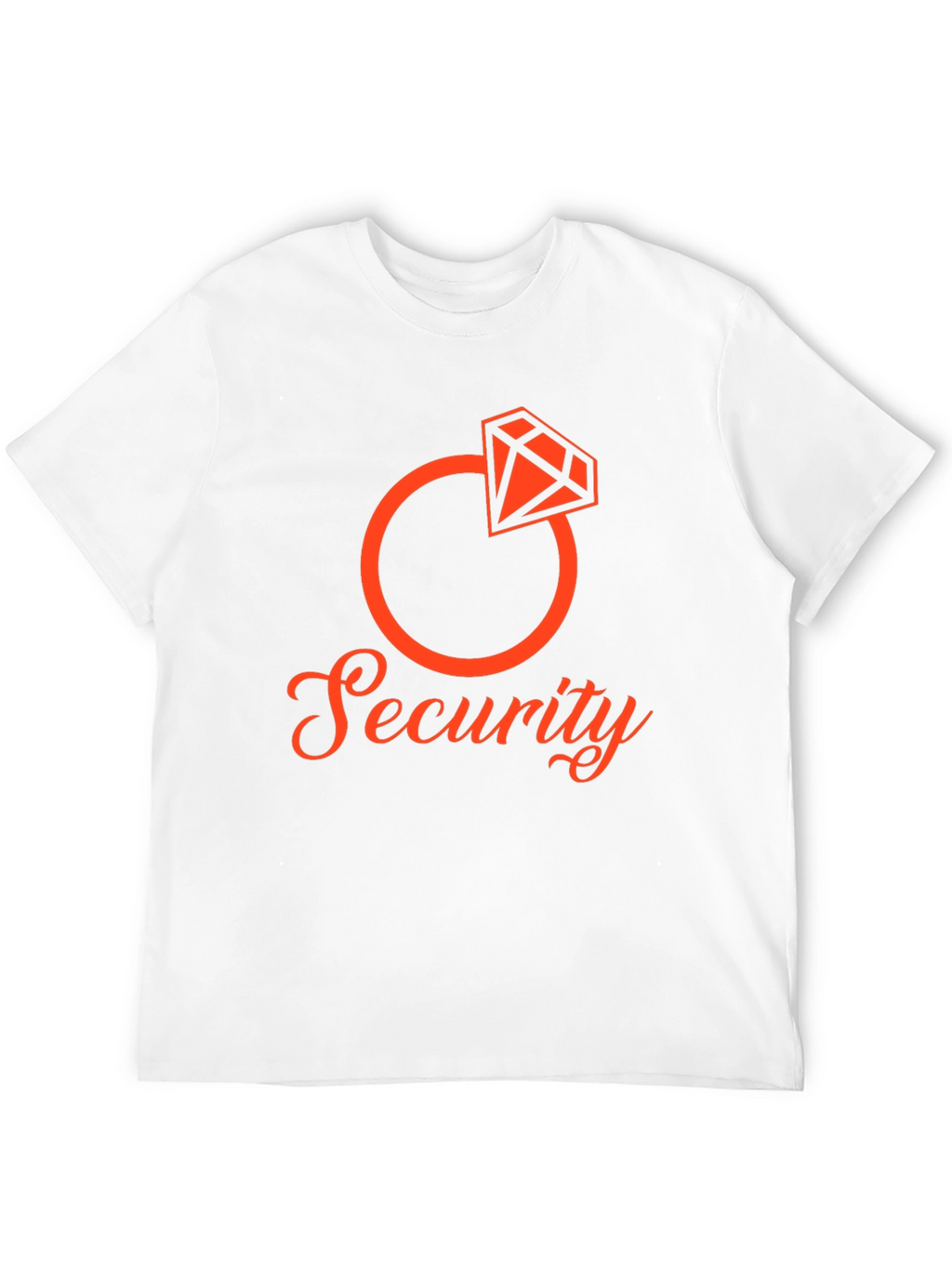 Security Ring Graphic Tee - Comfortable Fit