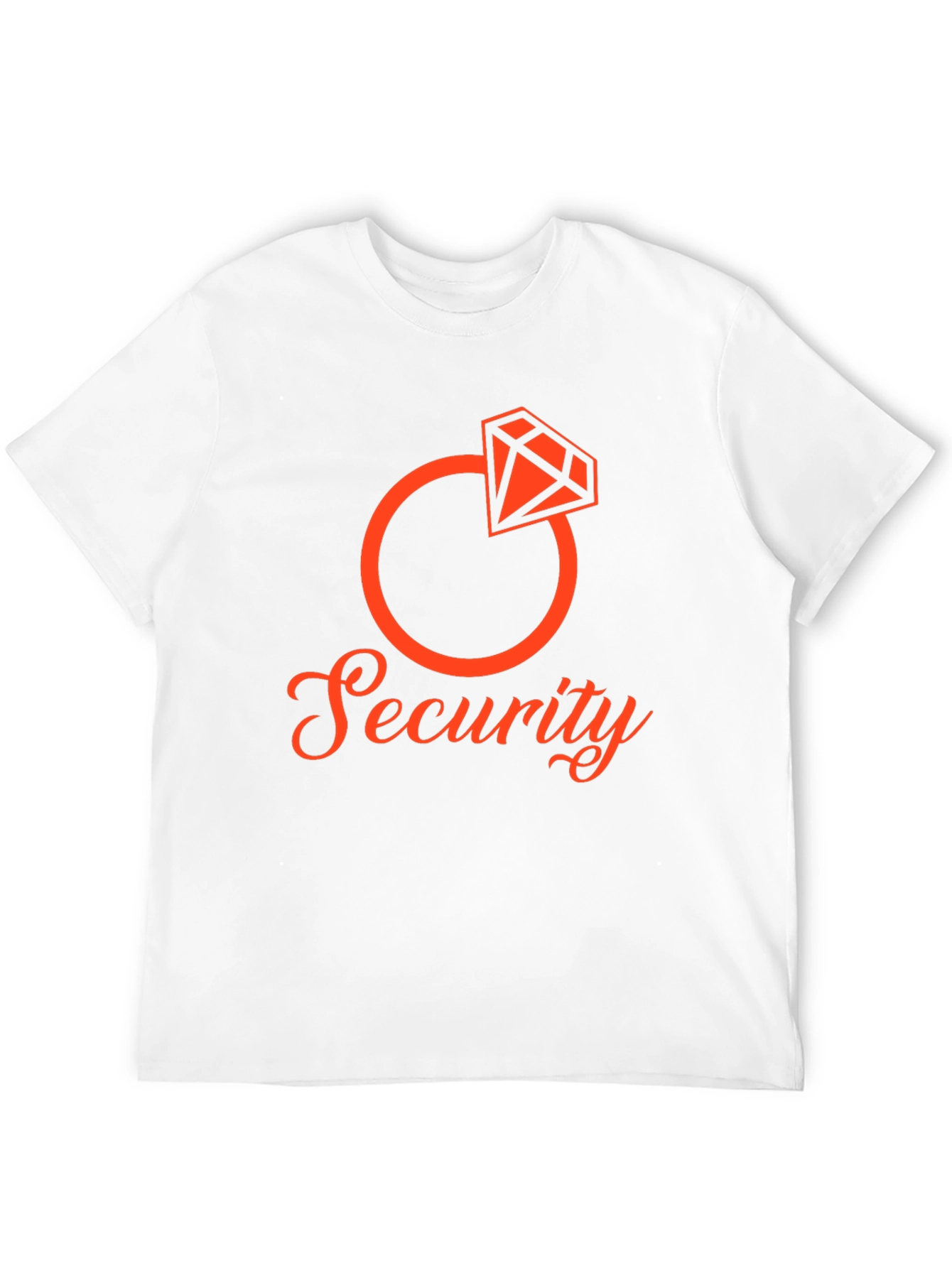 Security Ring Graphic Tee - Comfortable Fit