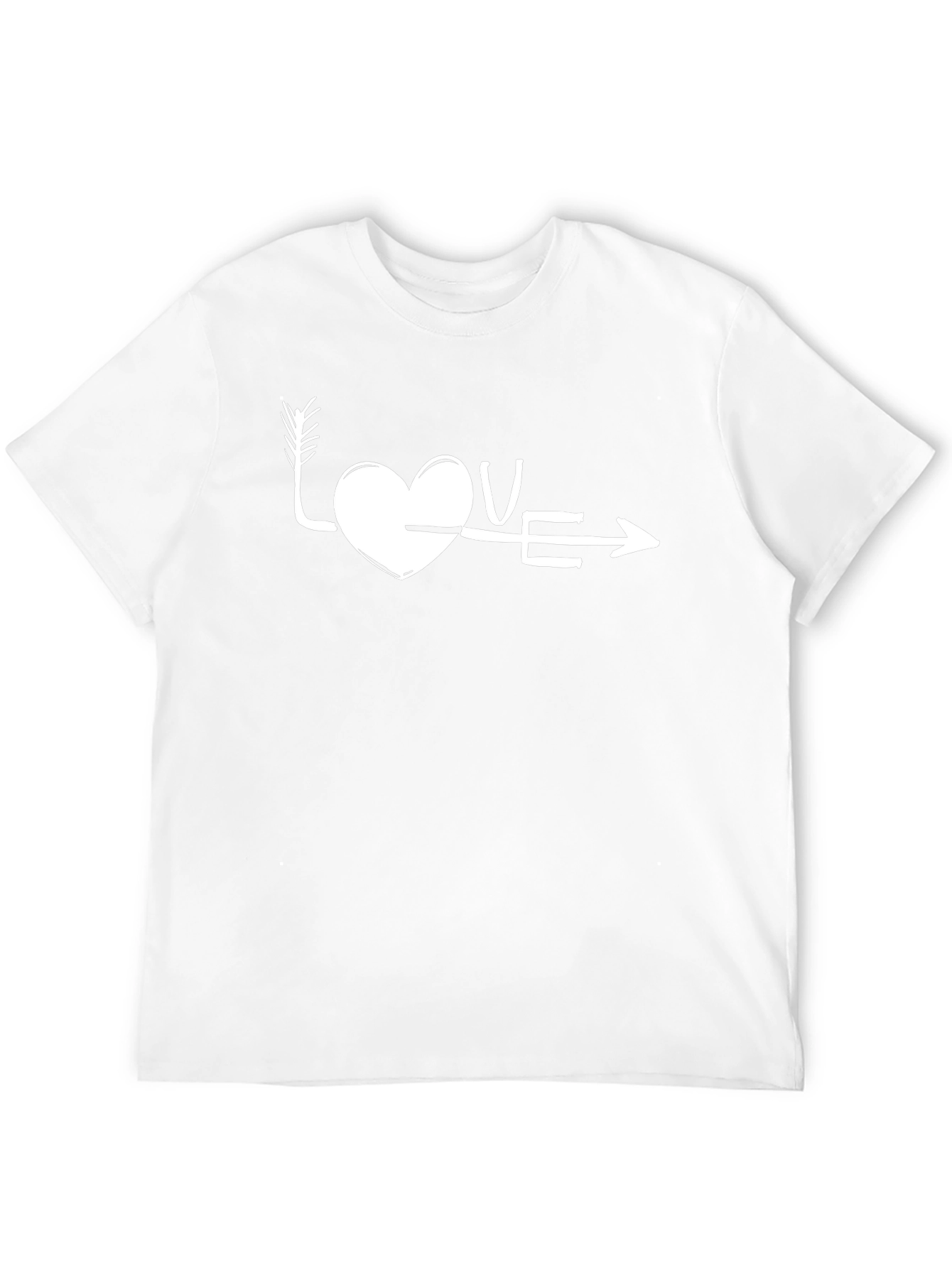 Love Arrow Graphic Tee - Black
