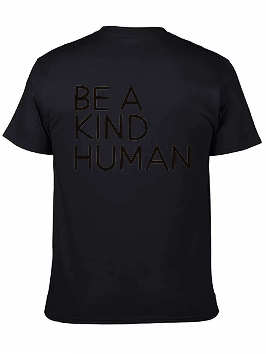 Be A Kind Human Black T-Shirt